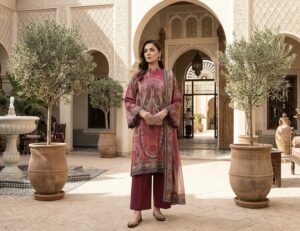 3 Pcs - Unstitched Lawn Suit